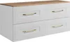 RODAN | Mobile da bagno 120 cm - Bianco, Marrone - Appeso - Anteprima dell’immagine prodotto 1