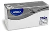 Servietten, 2-lagig, weiß, 1/4 Falz, 24x24 cm, 250 Stück. Produktbild-Vorschau 1