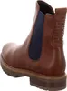 A single brown Chelsea boot is shown from the side and back against a white background. Produktbild-Vorschau