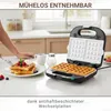 Syntrox Germany Waffeleisen Belgische Waffeln Keramik Produktbild-Vorschau 6