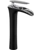 Lyra mitigeur de lavabo, haut, noir/chrome (745310-07) Voir les images du produit 1