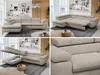 Ecksofa Sofa Beige, Wohnlandschaft L-Form mit Produktbild-Vorschau 2