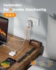 TESSAN Adapter, Australië, Duitsland, stekker. 3-in-1 Productafbeelding-voorbeeld 4