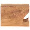 vidaXL Nástěnný stojan na kola 35x25x25 cm Akátové masivní Náhled obrázku produktu 2
