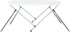 vidaXL 2-Bow Bimini Top White 180x130x110 cm Náhľad obrázku produktu 4
