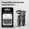 Scherkopf für Braun Rasierer, Series 7, 73S Keypart, Produktbild-Vorschau 3