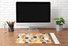 MuchoWow® Mauspad Mousepad Tupfen - Design - Retro - Orange Produktbild-Vorschau 5