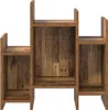 Beistellschrank mit Regal Altholz 60 x 26 x 60 cm Produktbild-Vorschau 5