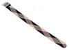 Minott Uhrenarmband in schwarz-beige mit Dornschließe Produktbild-Vorschau 2