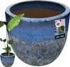KOTARBAU® Květináč výška 31 cm ⌀ 37 cm Květináč tmavě modrý Náhled obrázku produktu 1