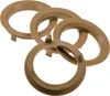 4X Zentrierringe 70,1 x 57,1 mm Hellbraun Felgen Ringe  Produktbild-Vorschau 1