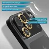 A close-up view of a smartphone's camera lenses with protective rings and layers illustrated. Produktbild-Vorschau