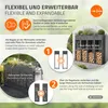 ML-Design Kaminholzregal Innen Außen mit Pflanzkasten Produktbild-Vorschau 4