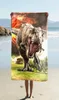 Toalla de baño Jurassic World, 70 x 140 cm. (Puede usarse Vista previa de la imagen del producto 3