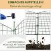 Zaun Gartenzaun Steckzaun Teichzaun für Garten Teich 24 Produktbild-Vorschau 6