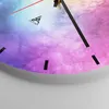 Wanduhr - Rund - Glasuhr - Abstraktion modern - 40x40cm - Produktbild-Vorschau 5