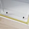 Cabina doccia SONNI 120 x 185 in oro spazzolato, porta Anteprima dell’immagine prodotto 11