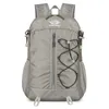 INF Faltbarer Outdoor-Wander- und Fahrradrucksack Grau Produktbild-Vorschau 2