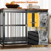 COSTWAY 97x64x75 cm klec pro psy, skládací, bouda pro psy s Náhled obrázku produktu 9