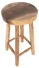 KANSAS Tabouret de bar en teck Tabouret de bar en bois Voir les images du produit 3