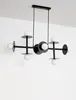 Nova Luce PIELO Pendelleuchte G9 8-fach Schwarz Produktbild-Vorschau 3