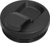 A black flip cover lid for a juicer or mixer. Produktbild-Vorschau