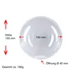 Kugelglas Lampenglas Ersatzglas Ø 150mm Glaskugel Produktbild-Vorschau 2