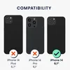 kwmobile Handyhülle für iPhone 14 Hülle, für iPhone 14 Case Produktbild-Vorschau 2
