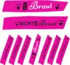 Oblique Unique Schärpe Die Braut + Nicht Die Braut Set JGA Produktbild-Vorschau 1