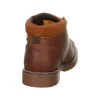 The back view of a brown leather boot. Produktbild-Vorschau