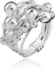 MATERIA Schmuck 925 Silber Ring Kugel 8,1g - Damen Ring Produktbild-Vorschau 1