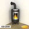 Wärmeschutz aus Glas | Hitzeschutz Ice Look Lund Rechts Produktbild-Vorschau 2