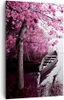 Bild auf Leinwand - Leinwandbild - Einteilig - See Rosa Produktbild-Vorschau 1