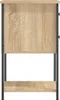 vidaXL Nachttisch Sonoma-Eiche 32x42x70 cm Holzwerkstoff Produktbild-Vorschau 7