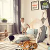 TE-Trend Kuscheltier Tiger 90cm XXL Plüschtier Raubkatze Produktbild-Vorschau 6