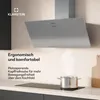 Klarstein Silver Lining 90 cm Kopffrei-Dunstabzugshaube – Produktbild-Vorschau 2