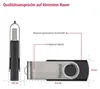 Hama USB-Stick Rotate, USB 2.0, 32GB, Schwarz/Silber Produktbild-Vorschau 4