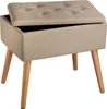 TecTake 403963, Písková, Polyester, MDF Náhled obrázku produktu 1