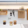 Relaxdays Vorratsgläser mit Bambusdeckel, 3er Set, kleine Produktbild-Vorschau 5