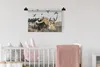 MuchoWow® Wandteppich Wandbehang Schottisches Hochlandrind Produktbild-Vorschau 2