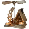 Zeidler Weihnachtspyramide Teelichtpyramide mit Räucherhaus Produktbild-Vorschau 10