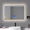 Koupelnové zrcadlo s osvětlením - 100 x 80 cm, LED Náhled obrázku produktu 3