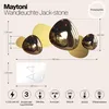 Maytoni  Wandleuchte Jack-stone LED incl. Gold aus Metall , Produktbild-Vorschau 2