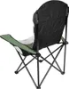Enero Camp Klappstuhl LUX – 60x60x105 cm, grün-schwarz, Produktbild-Vorschau 4