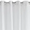 Vorhang ZUHAL weiß 140x250 cm  Ösen Produktbild-Vorschau 4