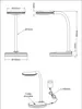 GLOBO Lighting Tischleuchte CARMEN DH 13.20x32 cm schwarz Produktbild-Vorschau 11