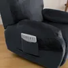 Topchances Velvet Recliner Chair Cover, Stretch Recliner Náhled obrázku produktu 9