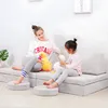 Sedia per bambini modulare fai da te 8 morbidi cuscini Anteprima dell’immagine prodotto 2
