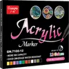 A box of acrylic markers. Náhľad obrázku produktu