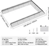 SucceBuy tunnel per polli, 236,2 x 157,5 x 24,2 pollici (L Anteprima dell’immagine prodotto 7